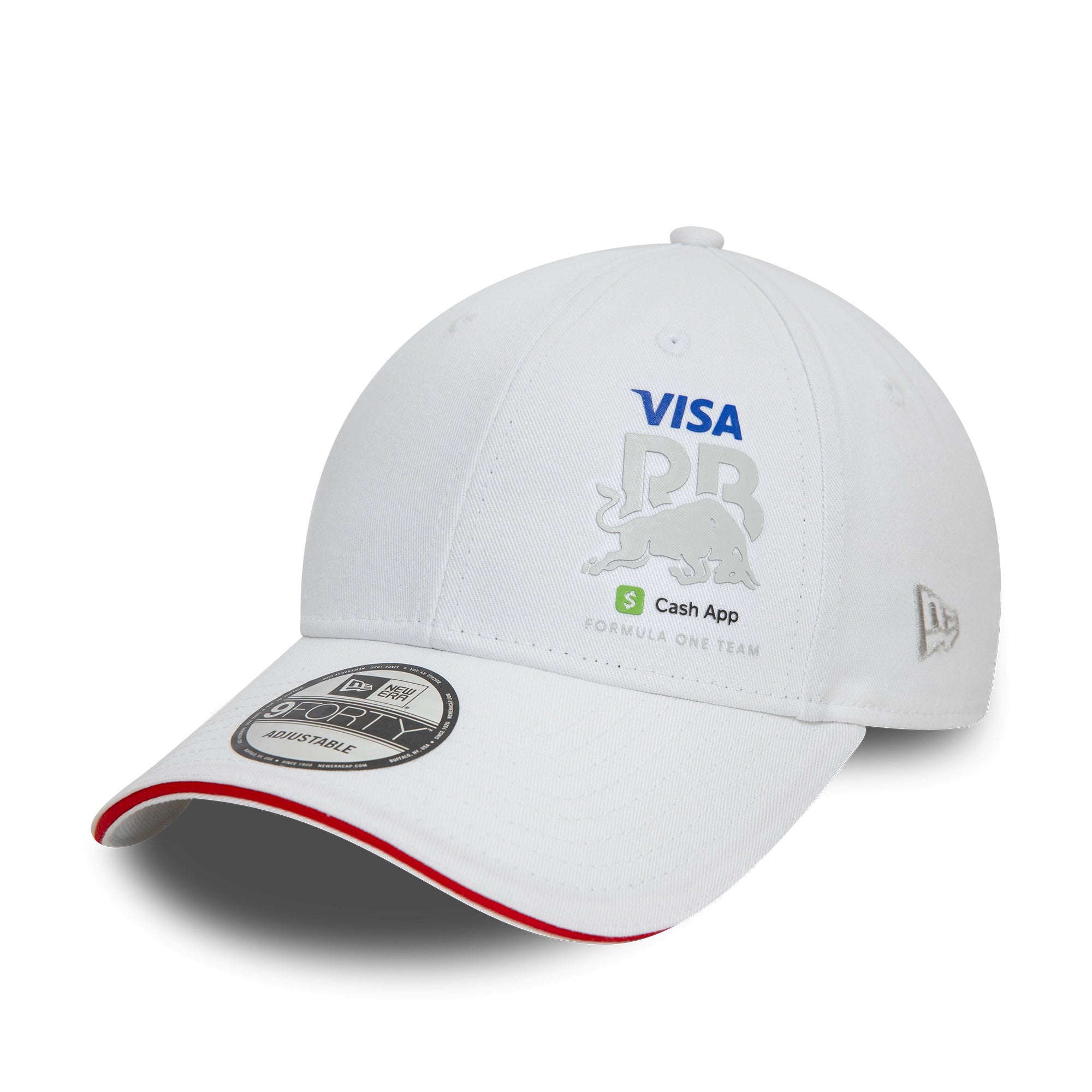 Visa Cash App RB F1 Flawless 9Forty Cap Adults - White