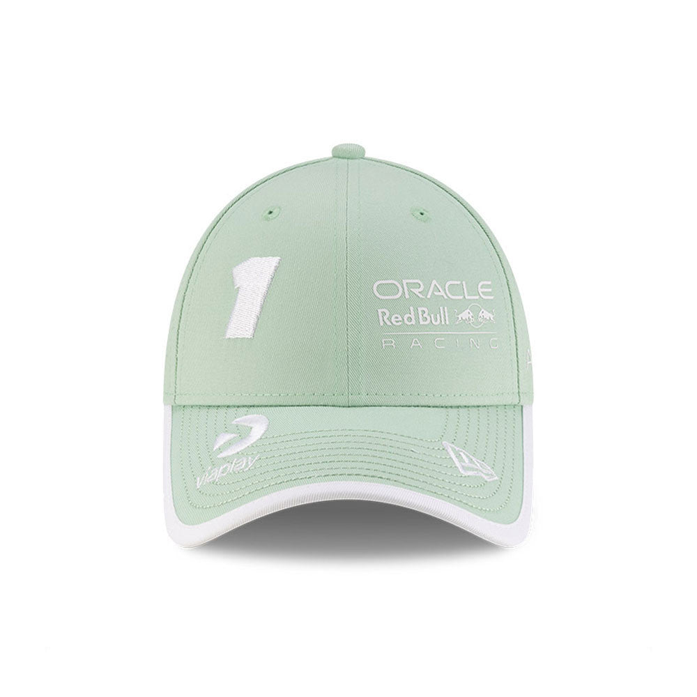 Red Bull Racing F1 Team 2025 Miami Max Verstappen 9Forty Cap Adults - Pastel Green