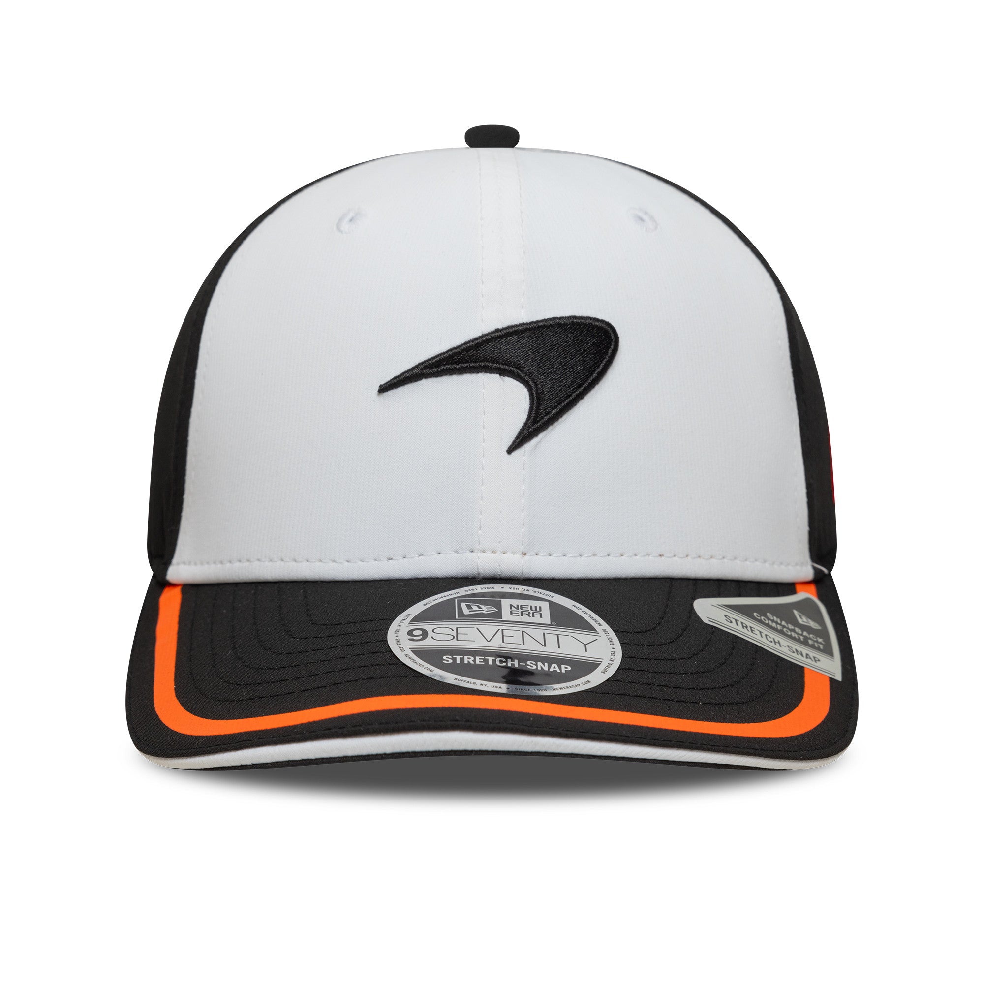 McLaren Racing F1 Retro 9Seventy Cap Stretch Snap Adults - White