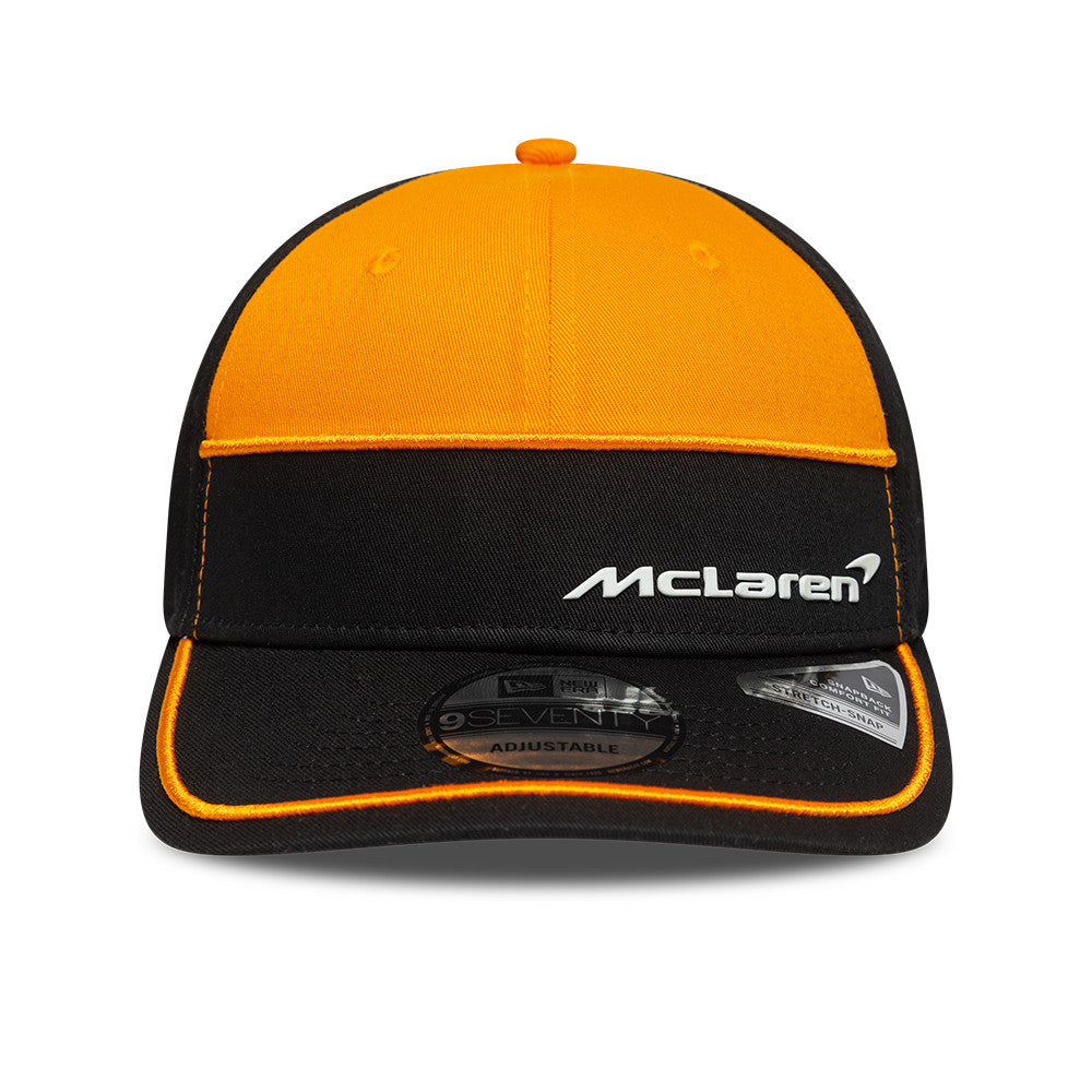 McLaren Automotive 9Seventy Cap Stretch Snap Adults - Papaya/Black