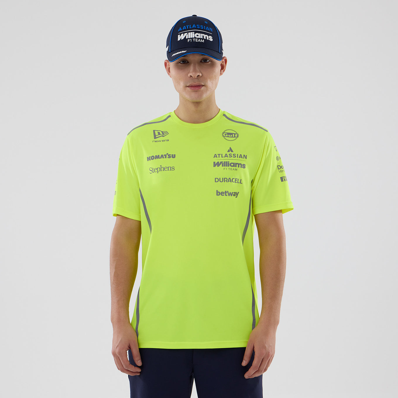 Williams F1 Team 2026 Set Up Tee Mens - Yellow