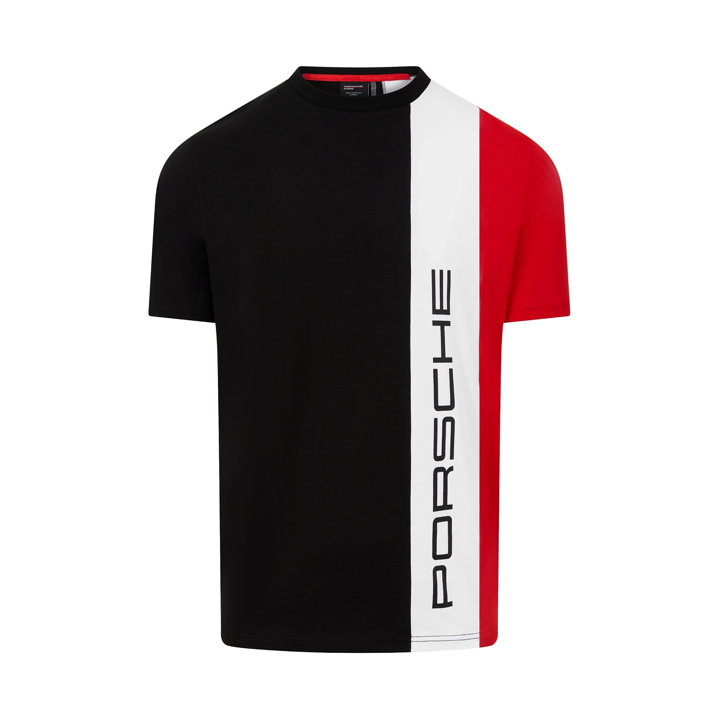 Porsche Motorsport Stripe Tee Mens - Black