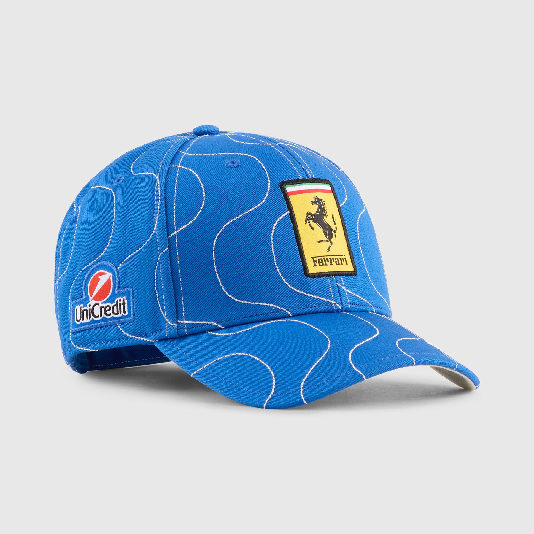 Scuderia Ferrari F1 Team 2025 Special Edition Monza Baseball Cap Unisex - Blue