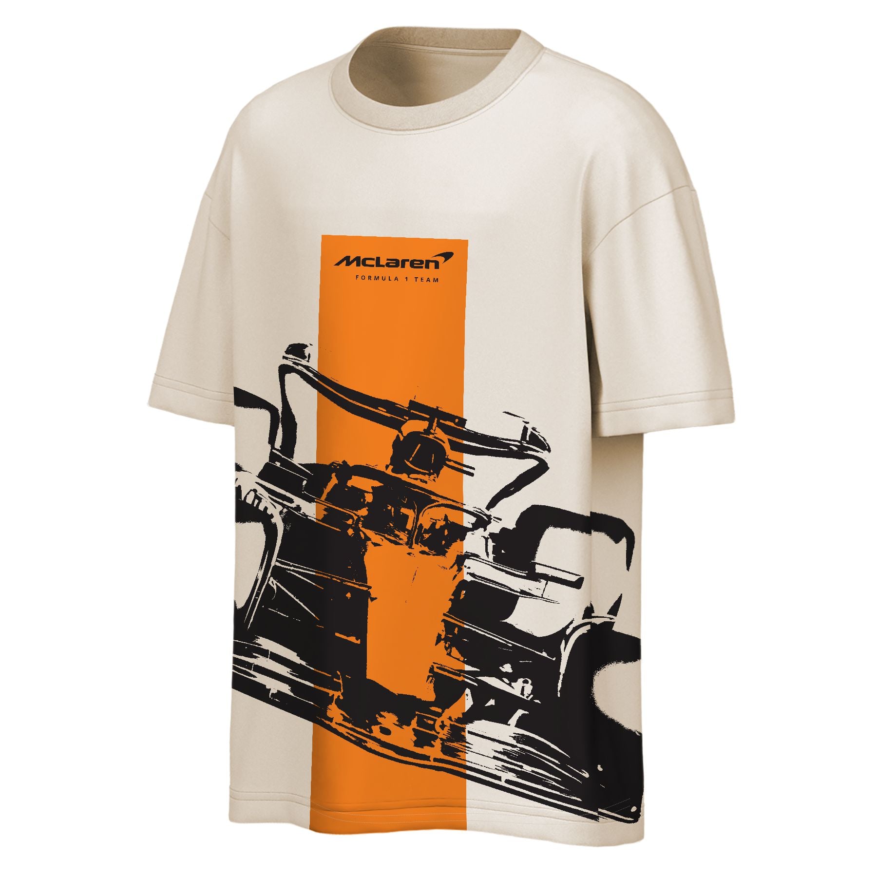 McLaren Racing F1 Race Ready Short Sleeve Tee Mens - Beige