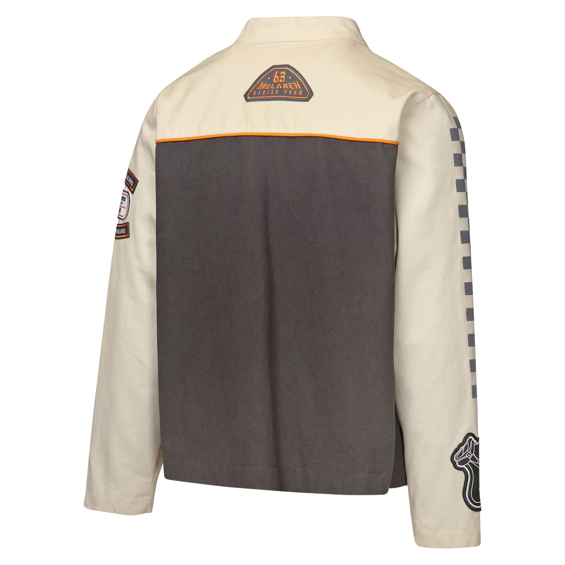 McLaren Racing F1 Happy Hour Motorsport Jacket Mens - Off White