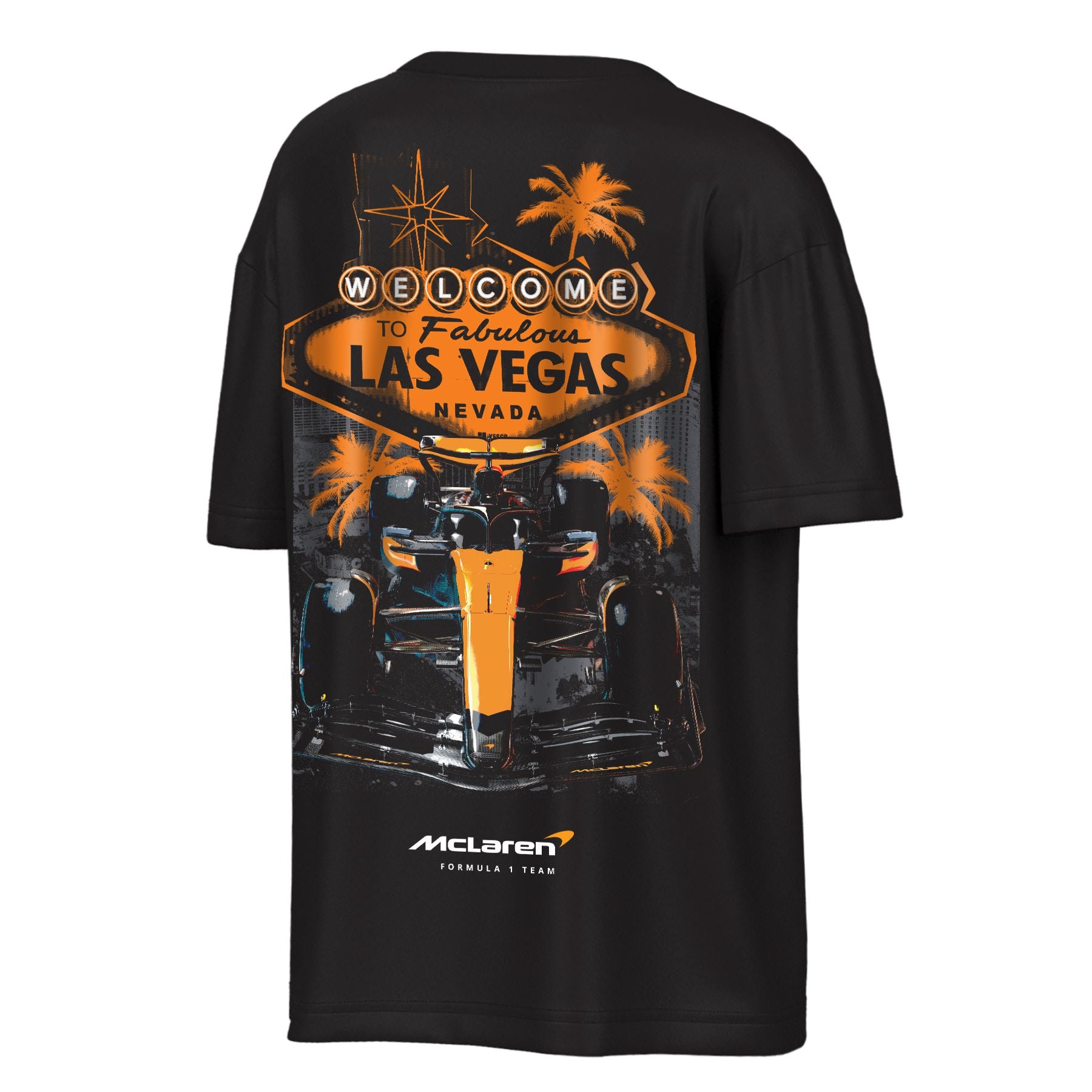 McLaren Racing F1 Raceway Series Vegas Nl Heavyweight Tee Mens - Black