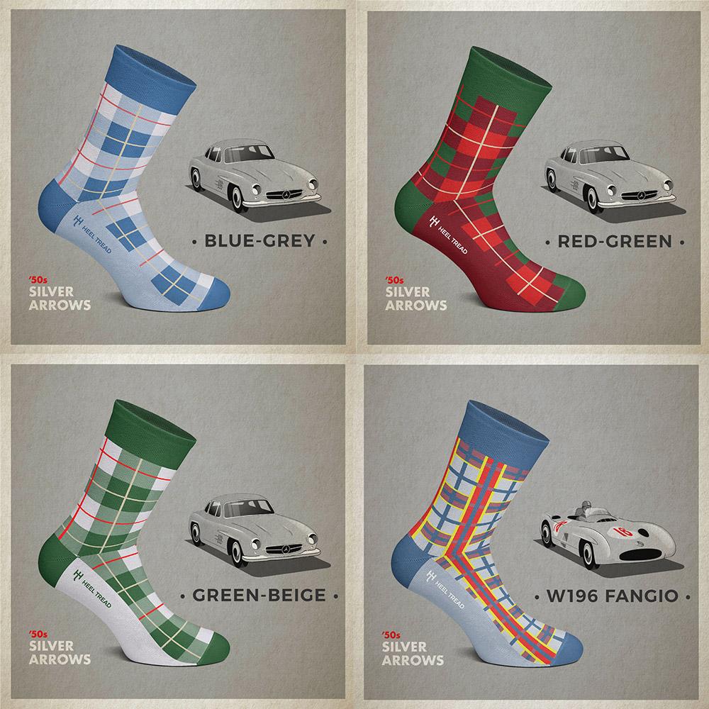 Silver Arrows Socks Pack