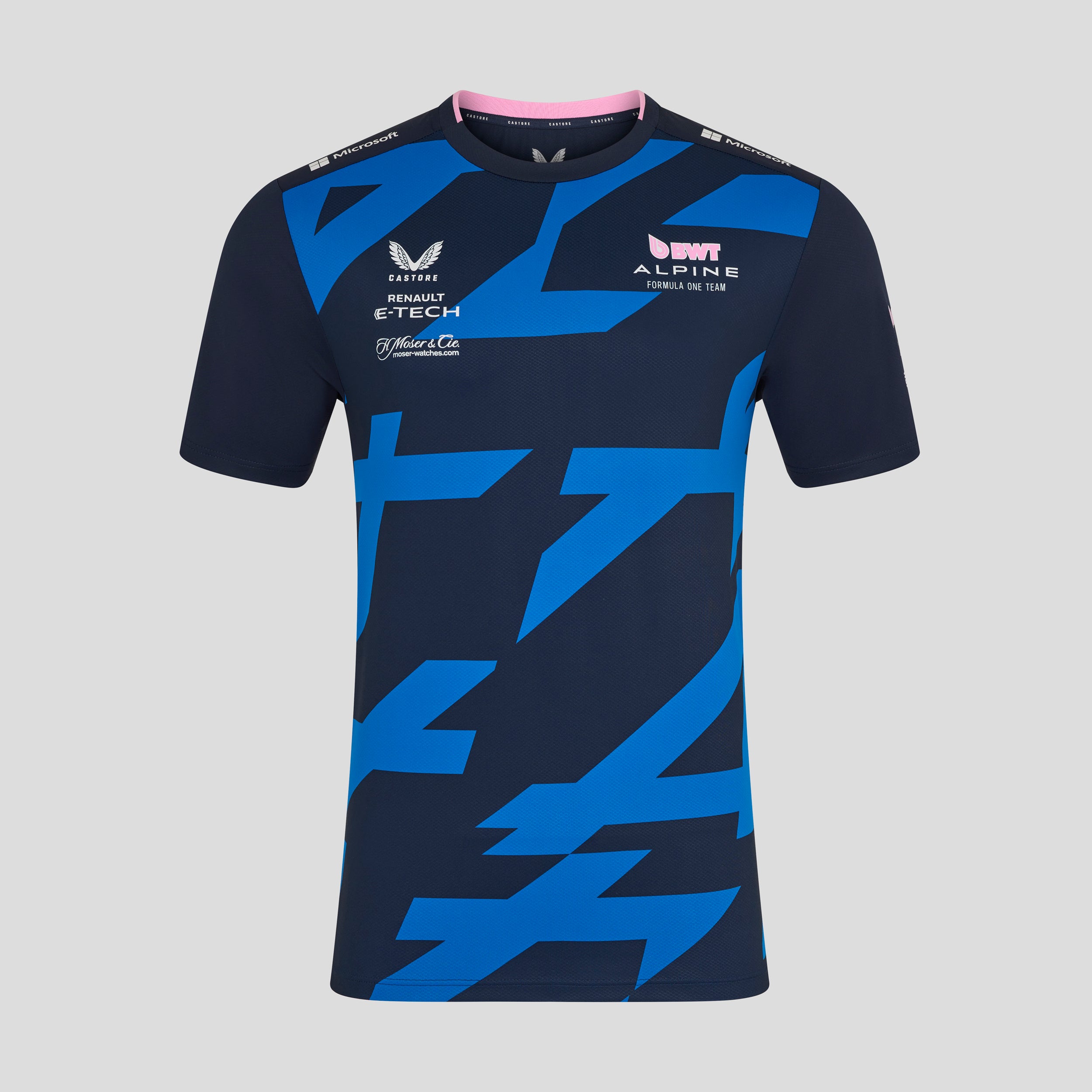 Alpine F1 Team 2025 T-Shirt Driver 2 Mens - Dark Sapphire