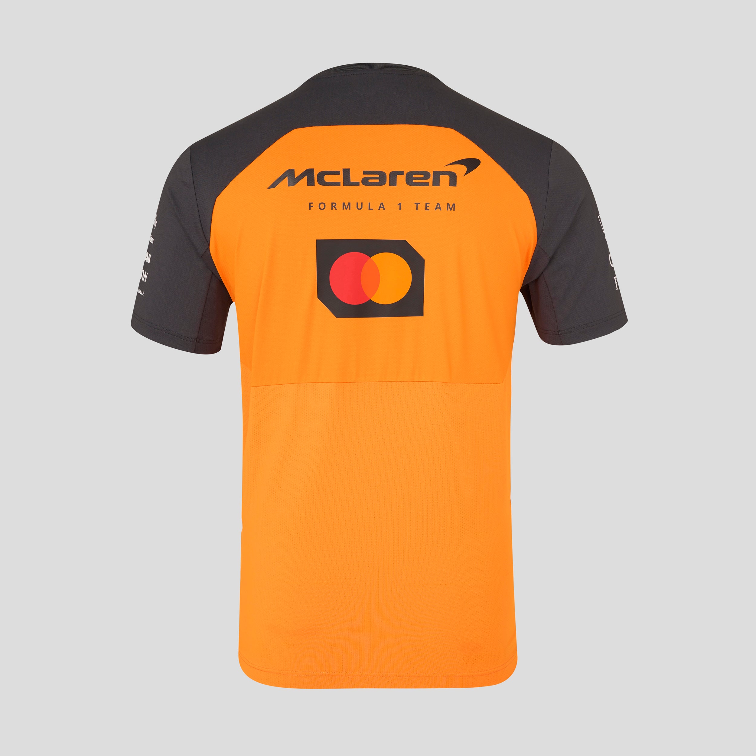 McLaren Racing F1 Official Team 2025 Set Up T-Shirt Mens - Papaya