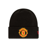 Manchester United Essential Cuff Beanie Adults - Black
