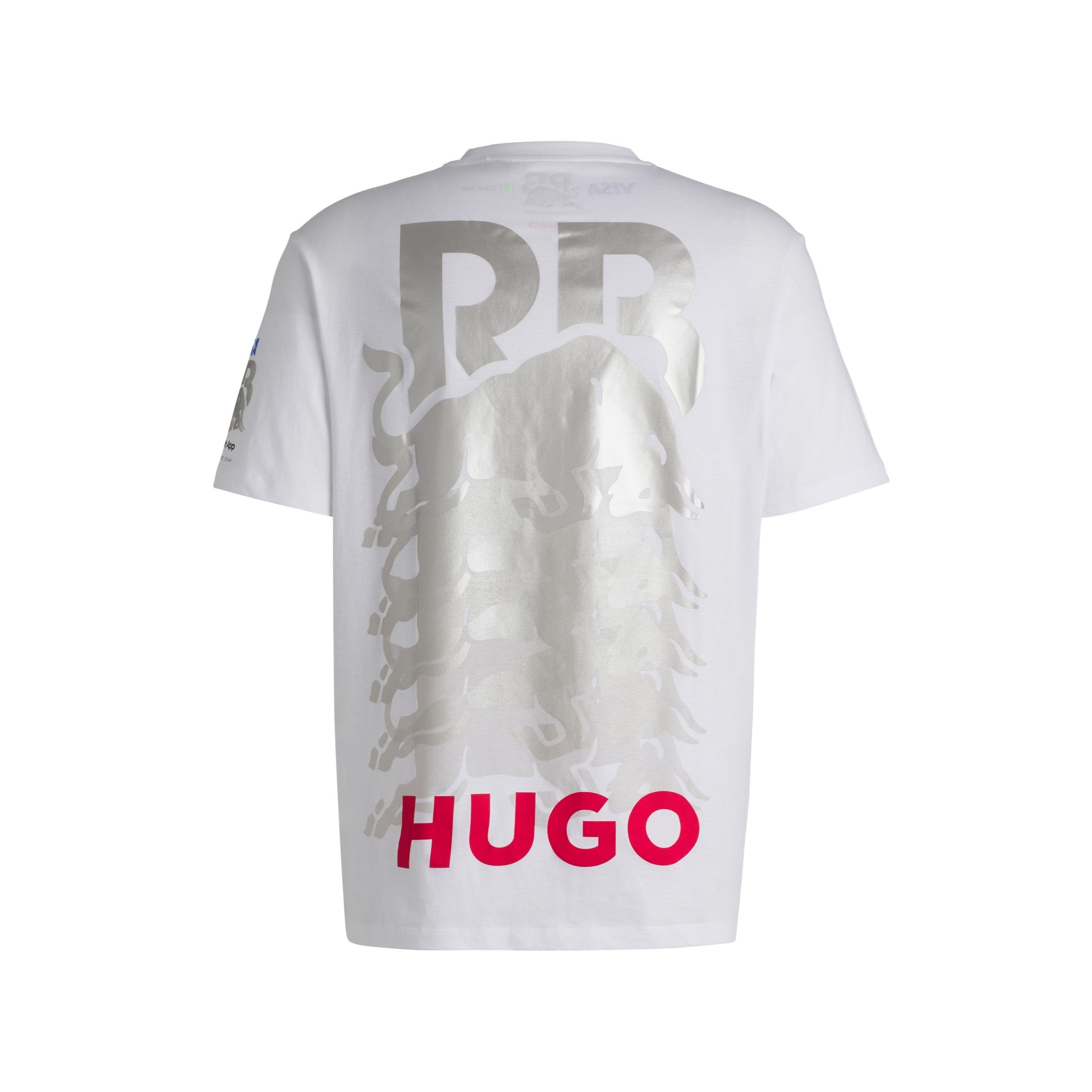 Visa Cash App RB F1 Red Bull Fade Tee Unisex - White