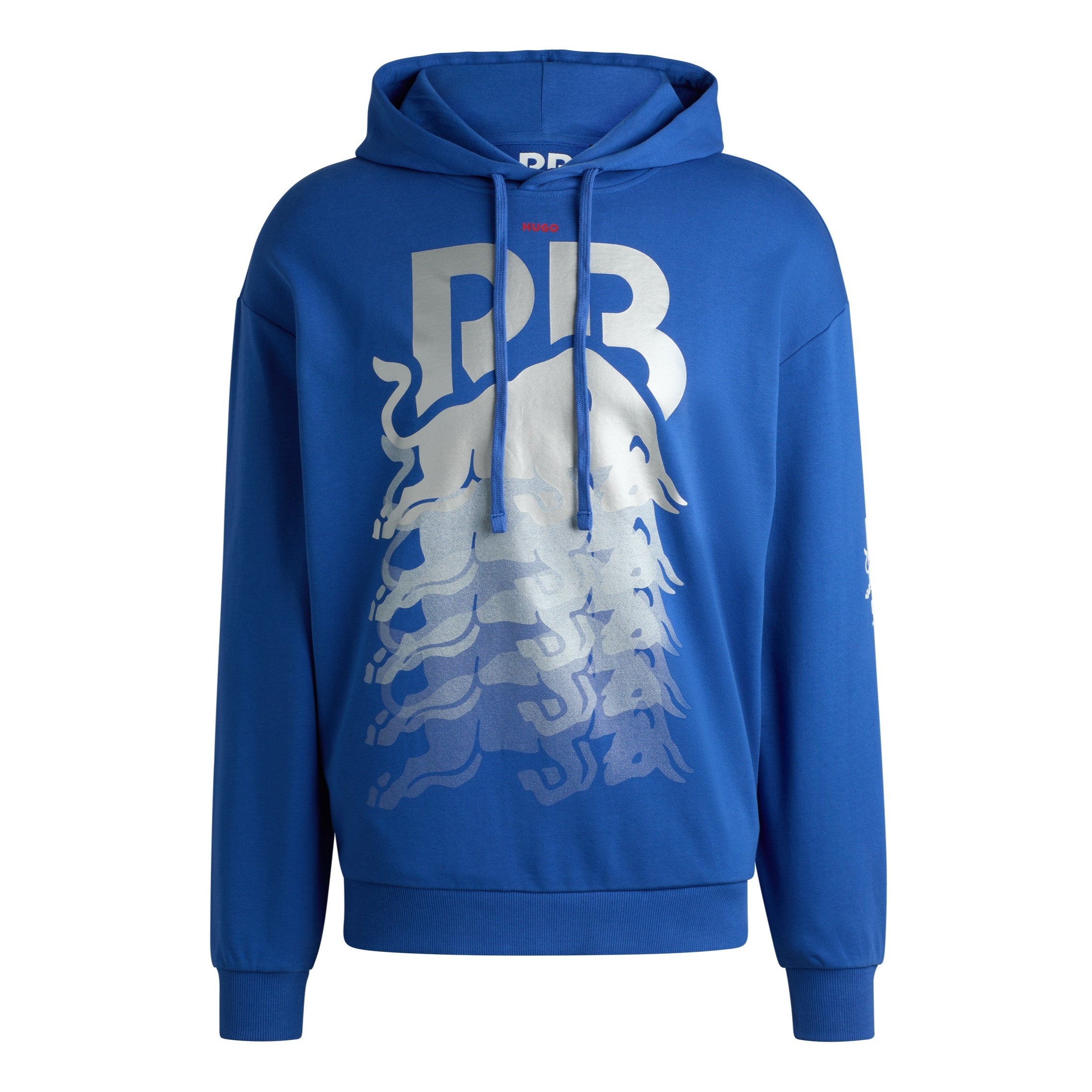 Visa Cash App RB F1 Red Bull Fade Hoodie Unisex - Blue