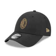 AC Milan Essential Gold Logo 9Forty Adults - Black