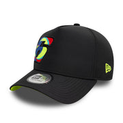 VR46 Moon Sun Trucker Cap Adults - Black/Neon Yellow