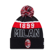 AC Milan Fa25 Sport Beanie Adults - Black/Scarlet