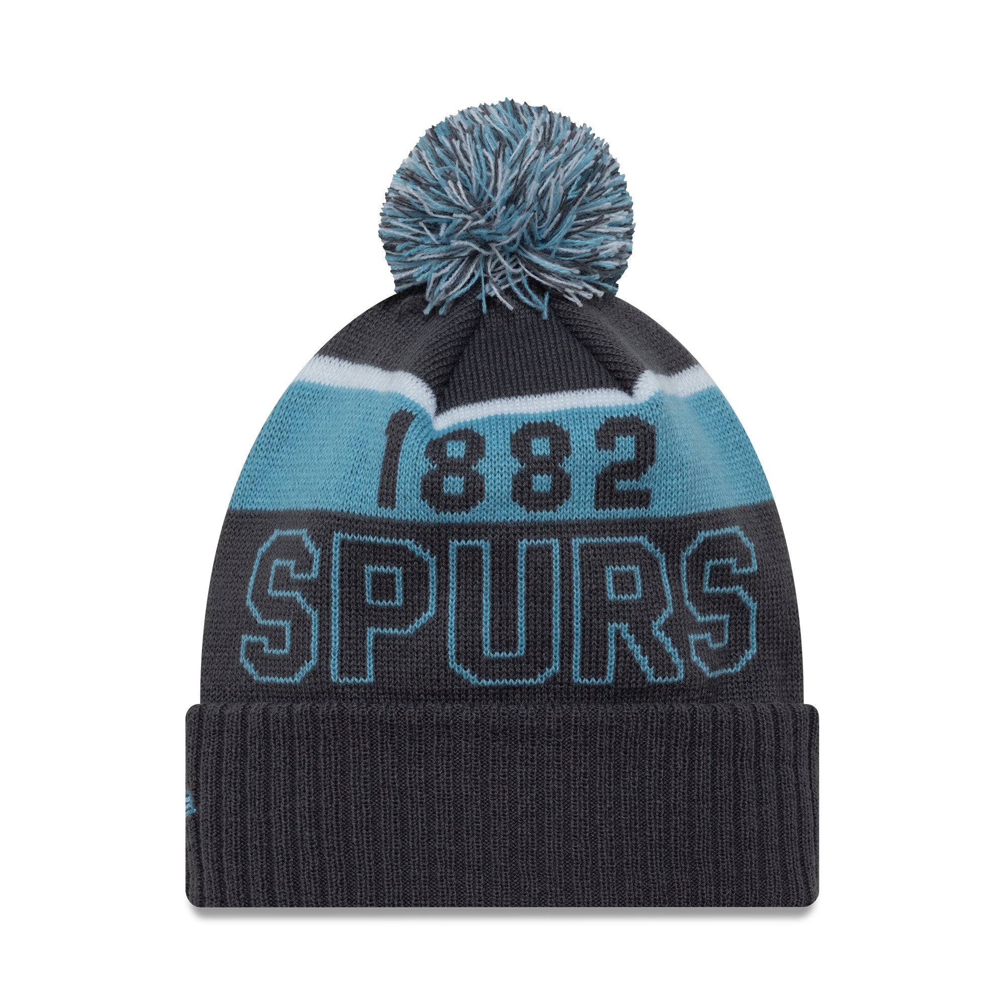 Tottenham Hotspur Sport Beanie Adults - Dark Grey/Light Blue