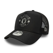 Manchester United Reflective Trucker Cap Adults - Black
