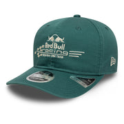 Red Bull Racing F1 Washed 9Seventy Cap Stretch Snap Adults - Dark Green