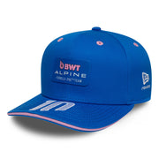 Alpine F1 Pierre Gasly 9Seventy Cap Stretch Snap Adults - Bright Blue/Pale Pink