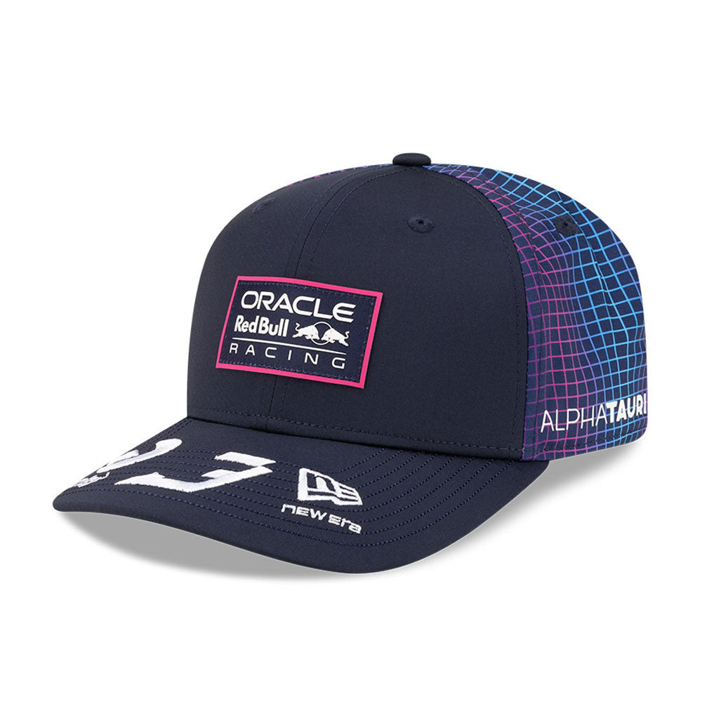 Red Bull Racing F1 Max Verstappen Miami 9Seventy Cap Stretch Snap Adults - Night Shift Navy