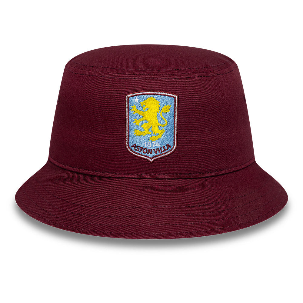 Aston Villa Core Bucket Hat Adults - Royal Maroon