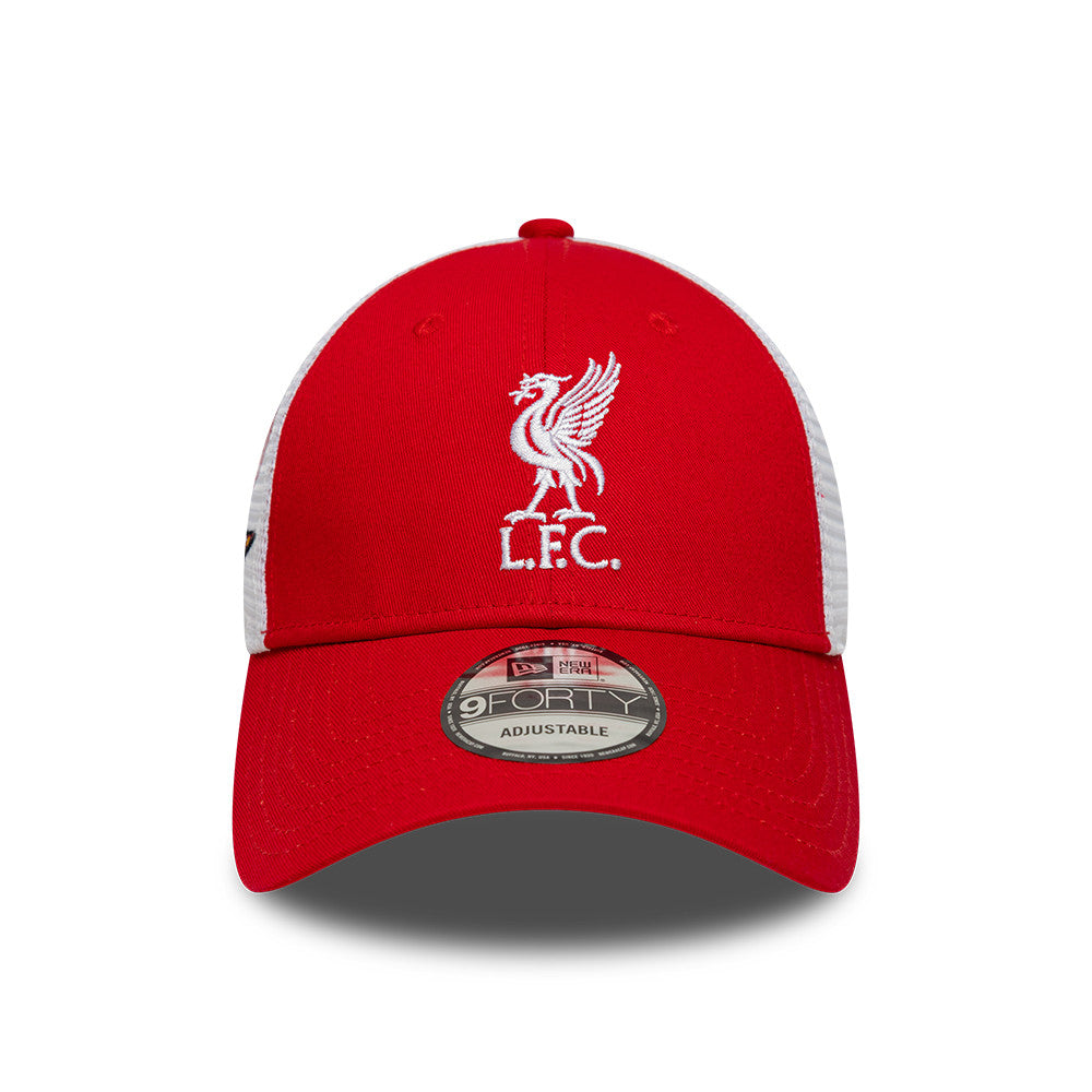 Liverpool FC Patch 9Forty Cap Adults - Scarlet