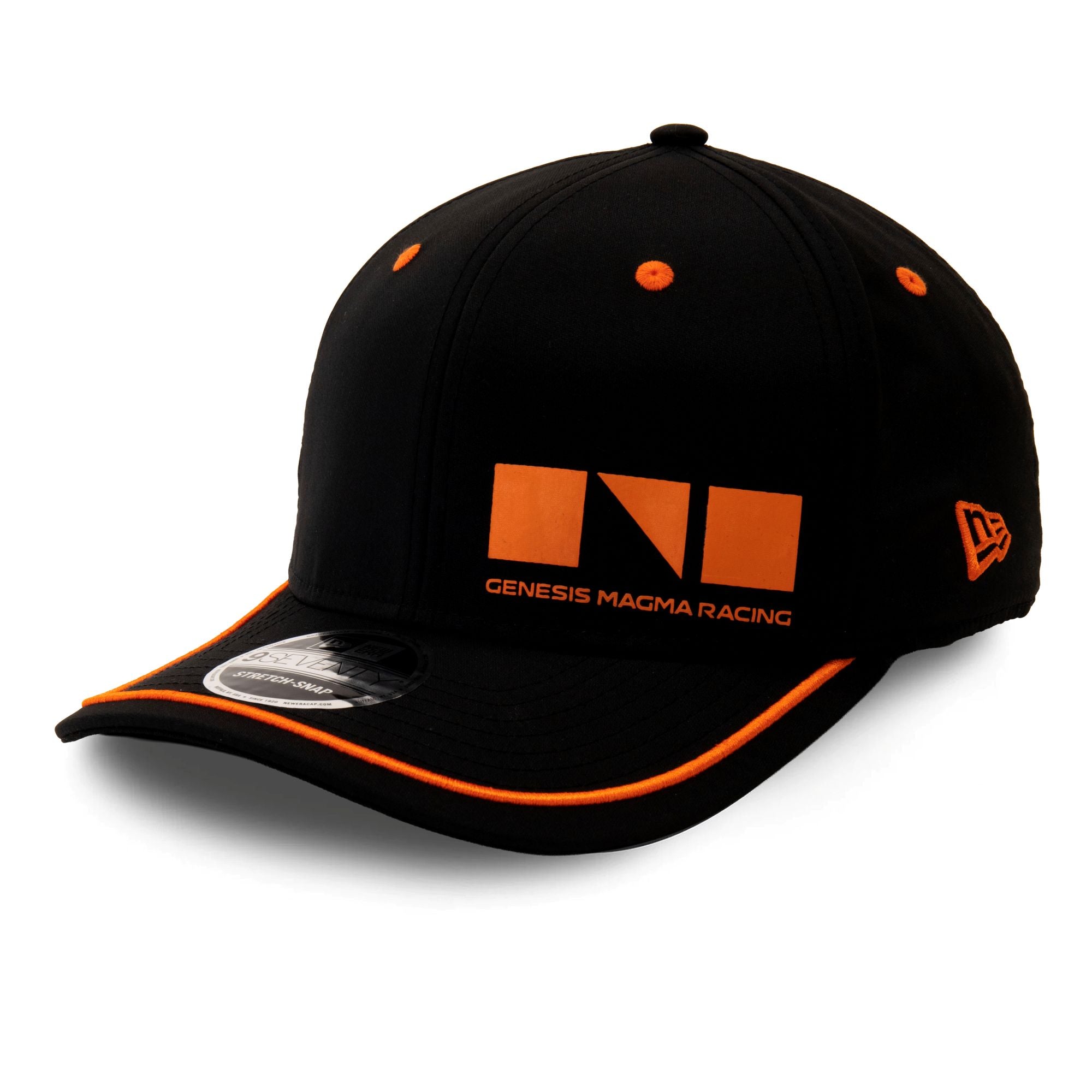 Genesis Magma Racing Team 2026 9Seventy Cap Stretch Snap Adults - Black