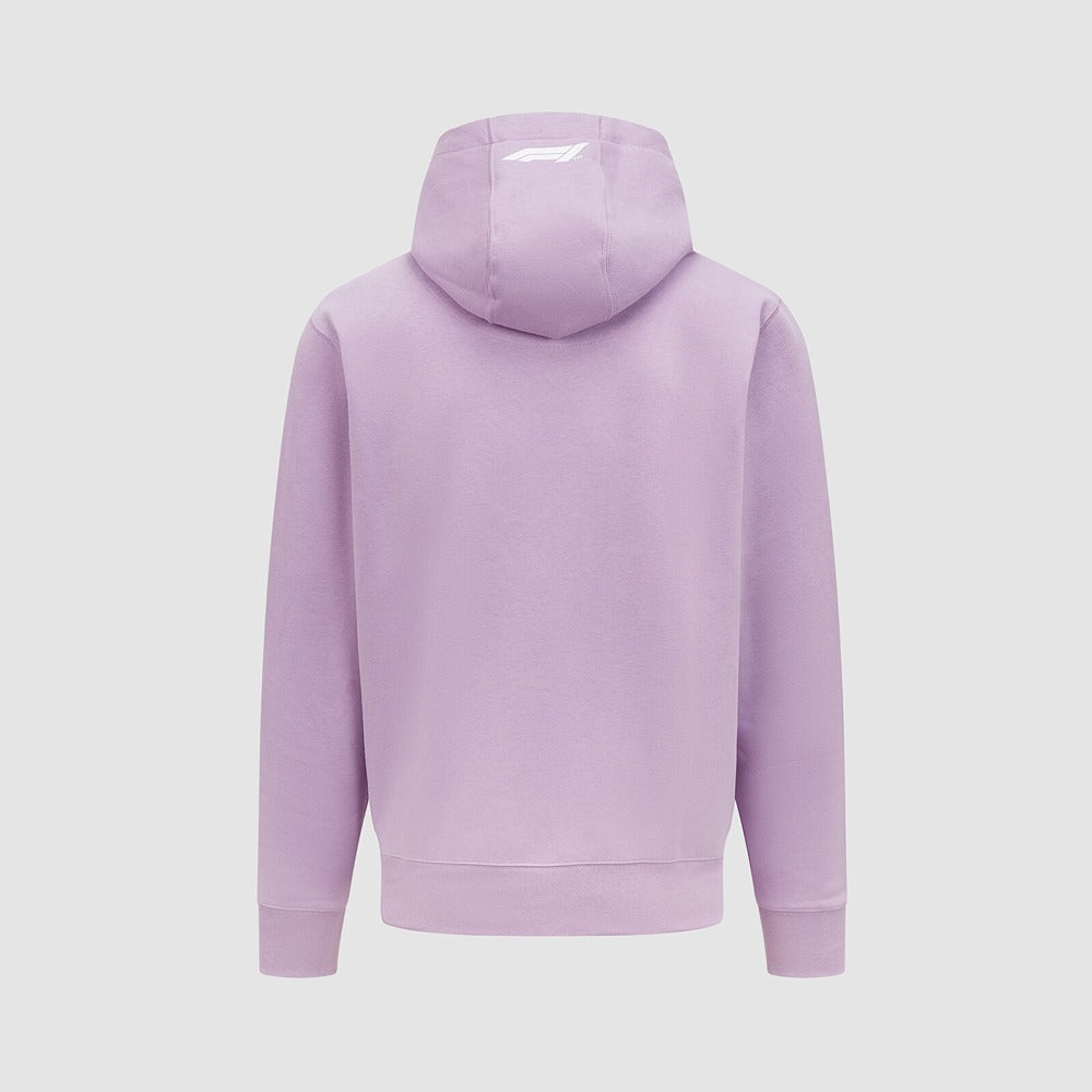 F1 Pastel Miami Hooded Sweat - Purple