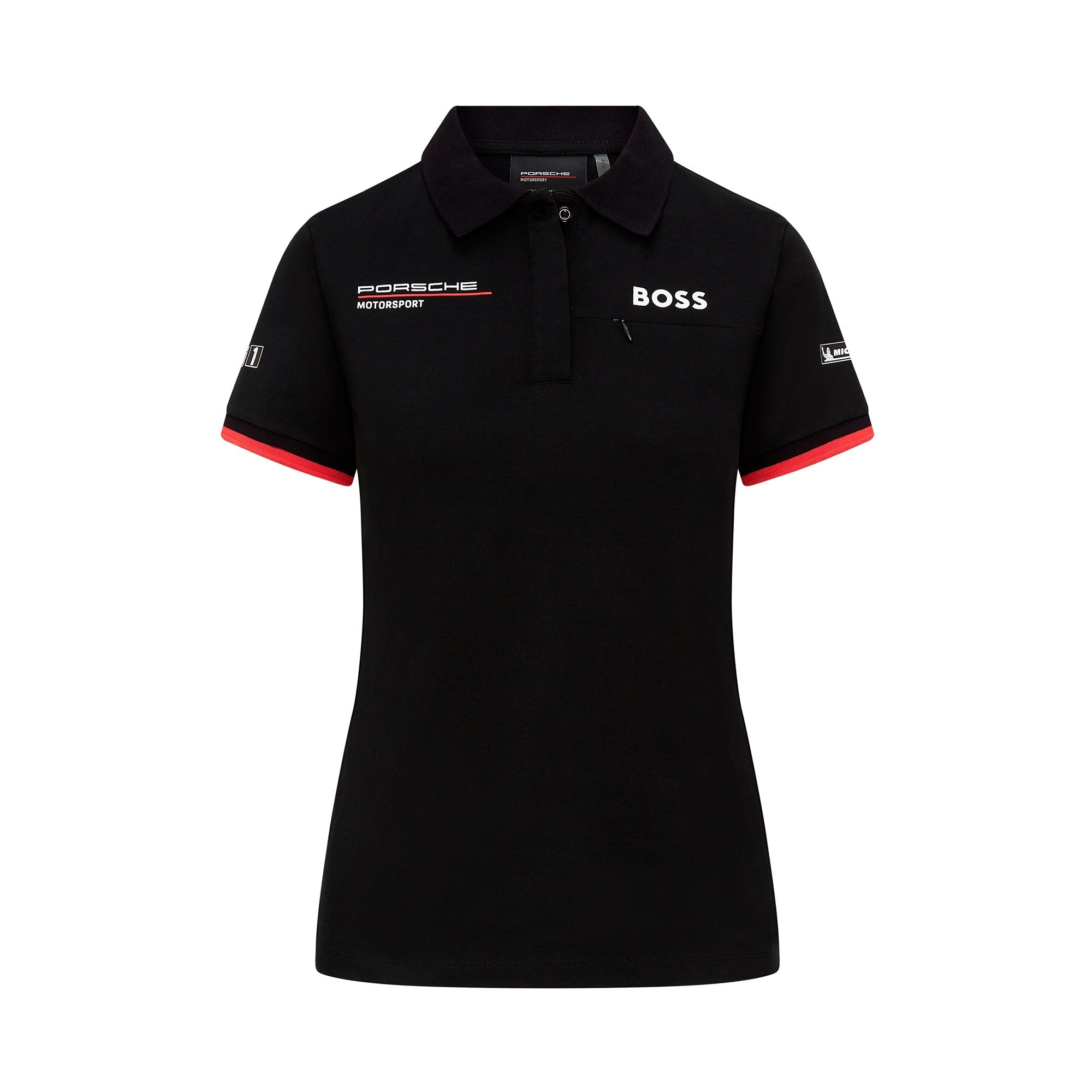 Porsche Team Polo Womens - Black