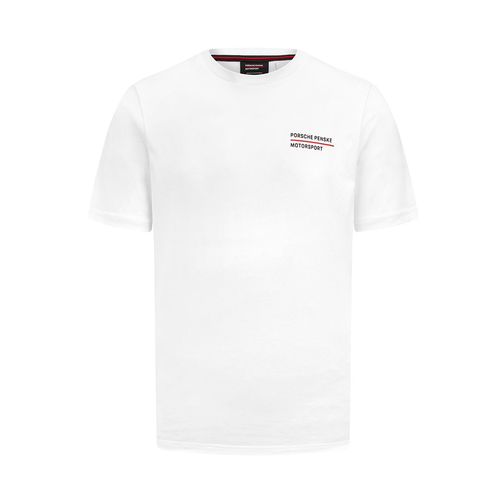 Porsche Penske Car Graphic Tee Mens - White