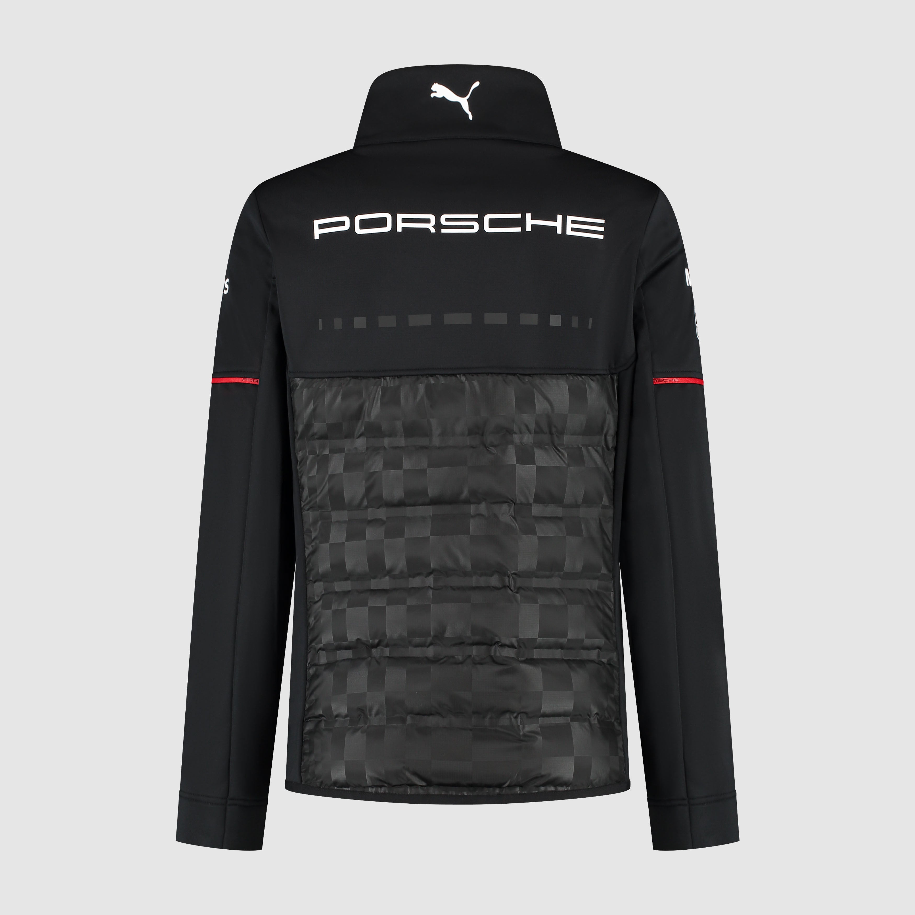 Porsche Motorsport Team 2026 Hybrid Jacket Womens - Black