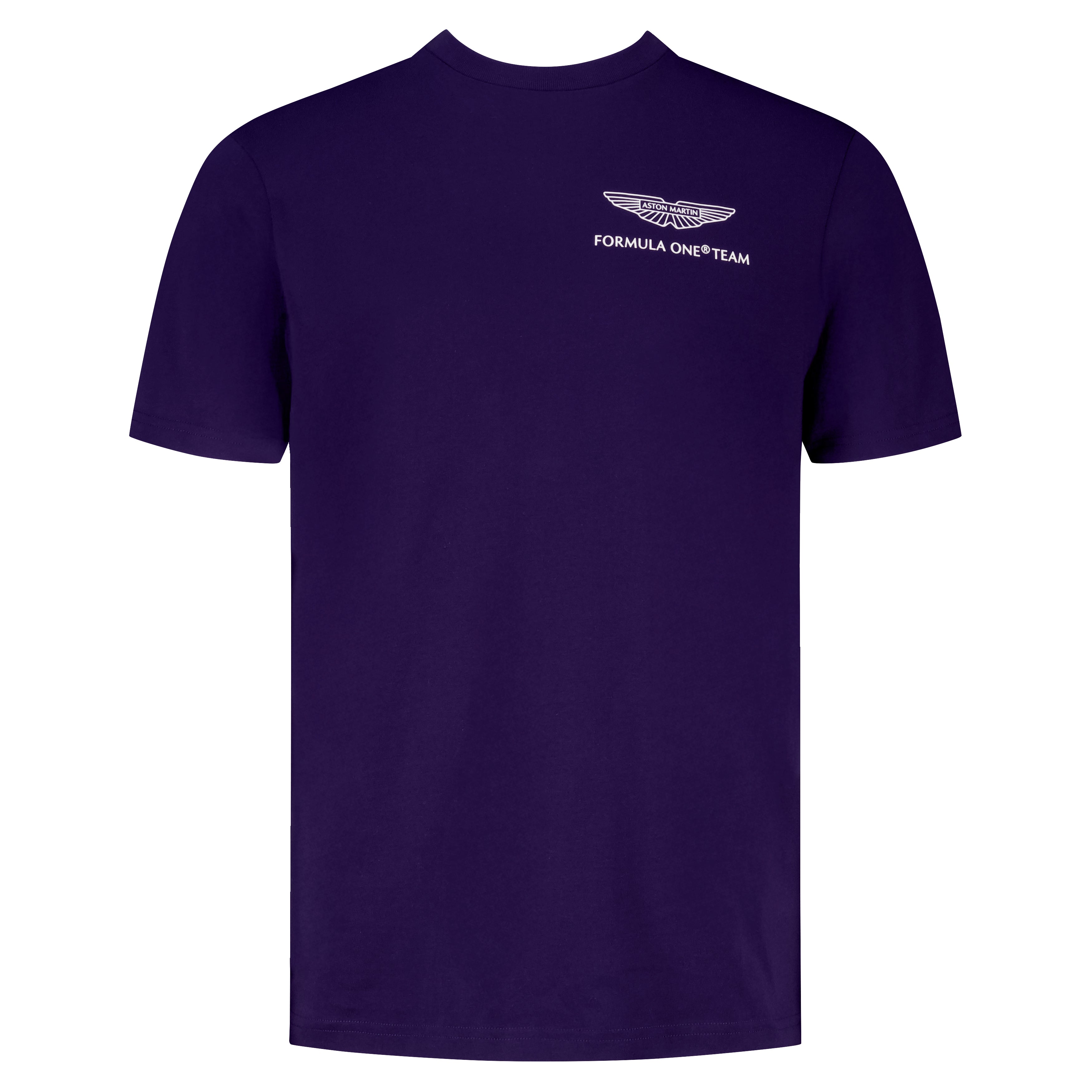 Aston Martin F1 Lifestyle Stroll Tee Mens - Navy