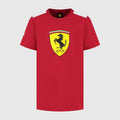 Scuderia Ferrari F1 Large Shield Tee Mens - Dark Cherry