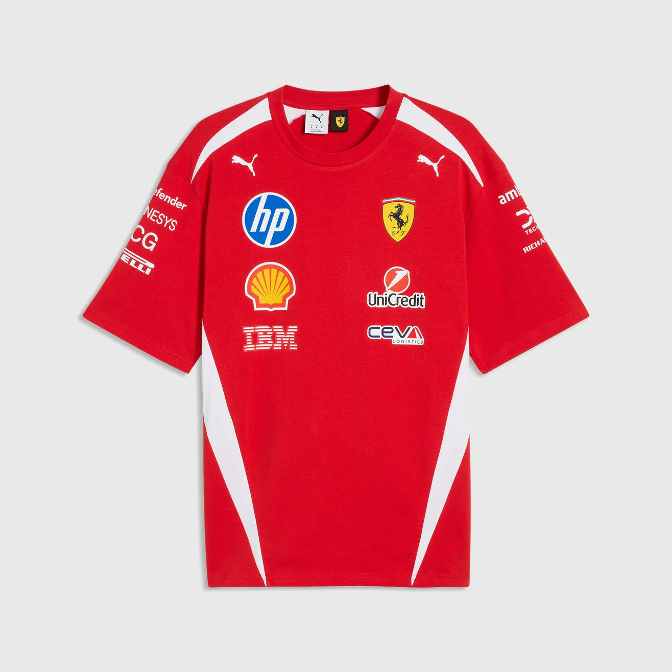 Scuderia Ferrari F1 Team 2026 Drivers Tee Mens - Red