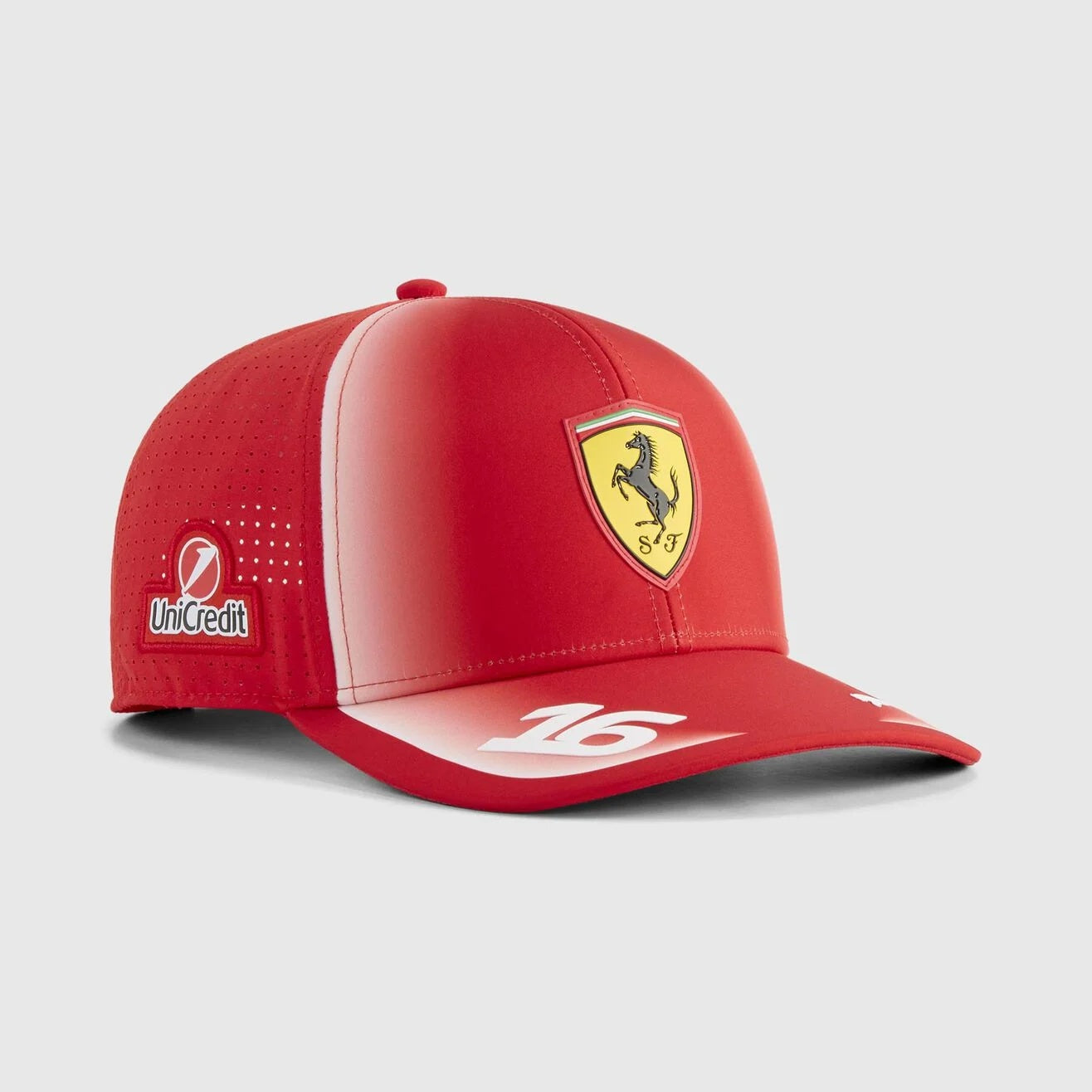 Scuderia Ferrari F1 Team 2026 Leclerc OG Low Curve Cap Unisex - Red