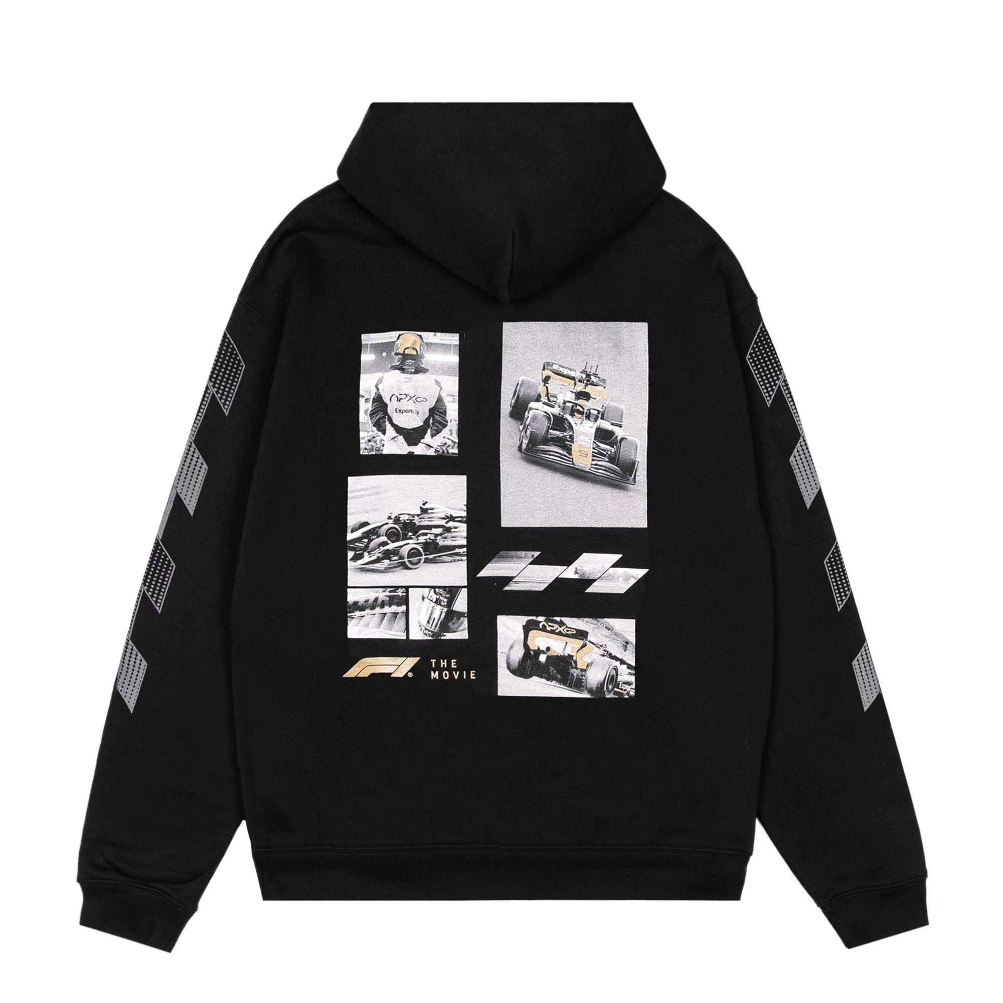 F1 The Movie Photo Collage Hoodie Unisex - Black