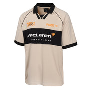 McLaren Racing F1 Oscar Flying Fast Short Sleeve Tee Mens - Beige