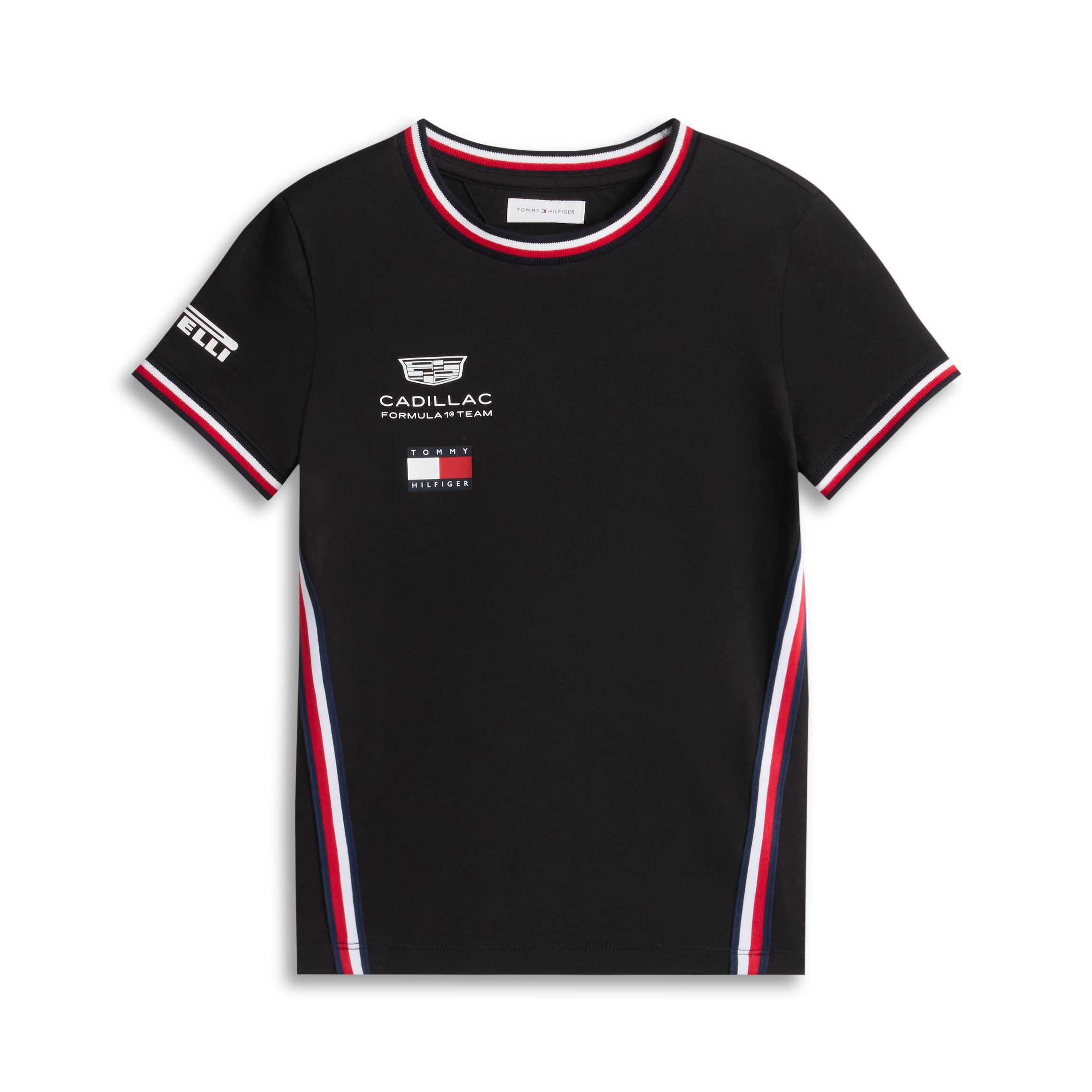 Cadillac F1 Team 2026 X Tommy Hilfiger Tee Kids - Black