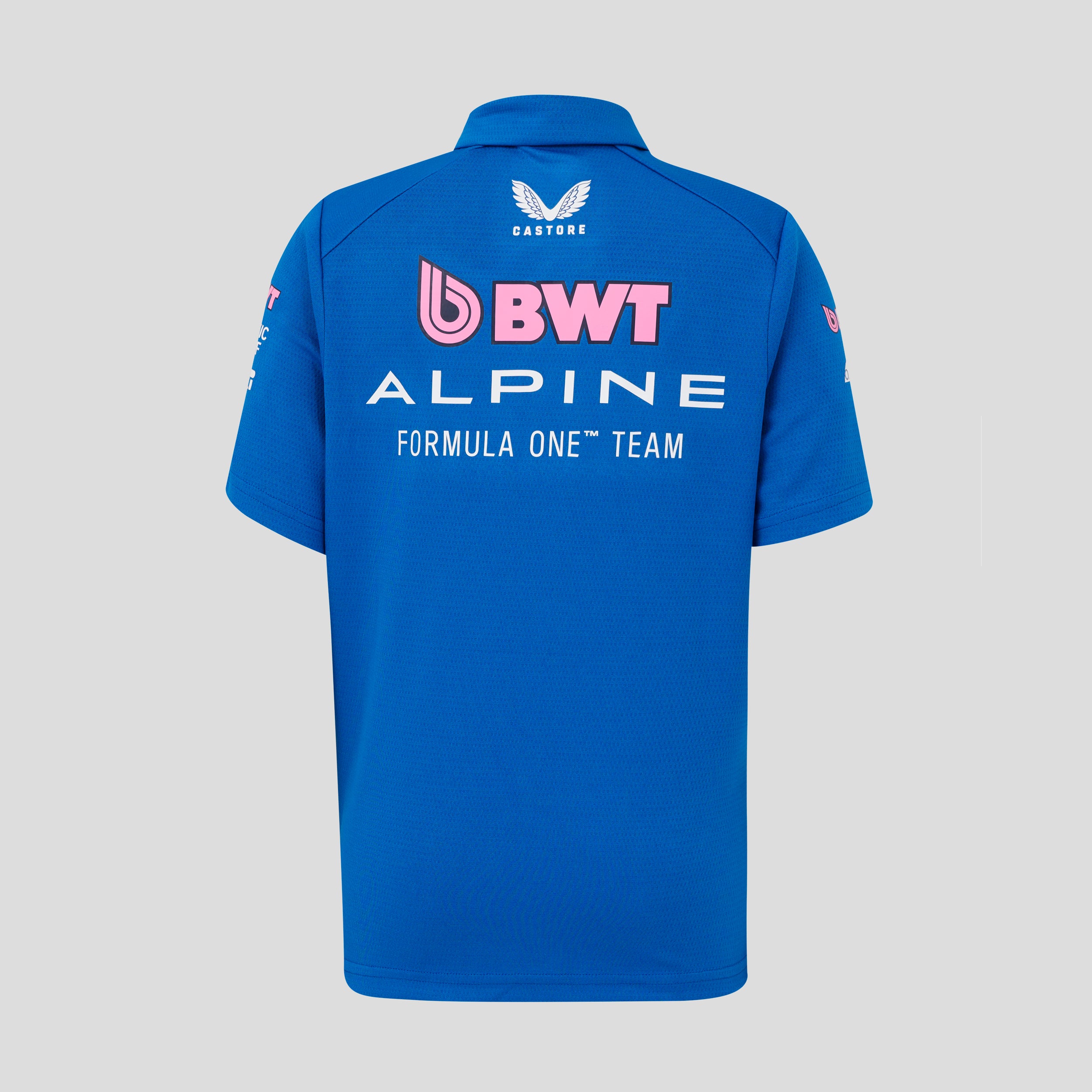 Alpine F1 Team 2026 Short Sleeve Polo Kids - Lapis Blue