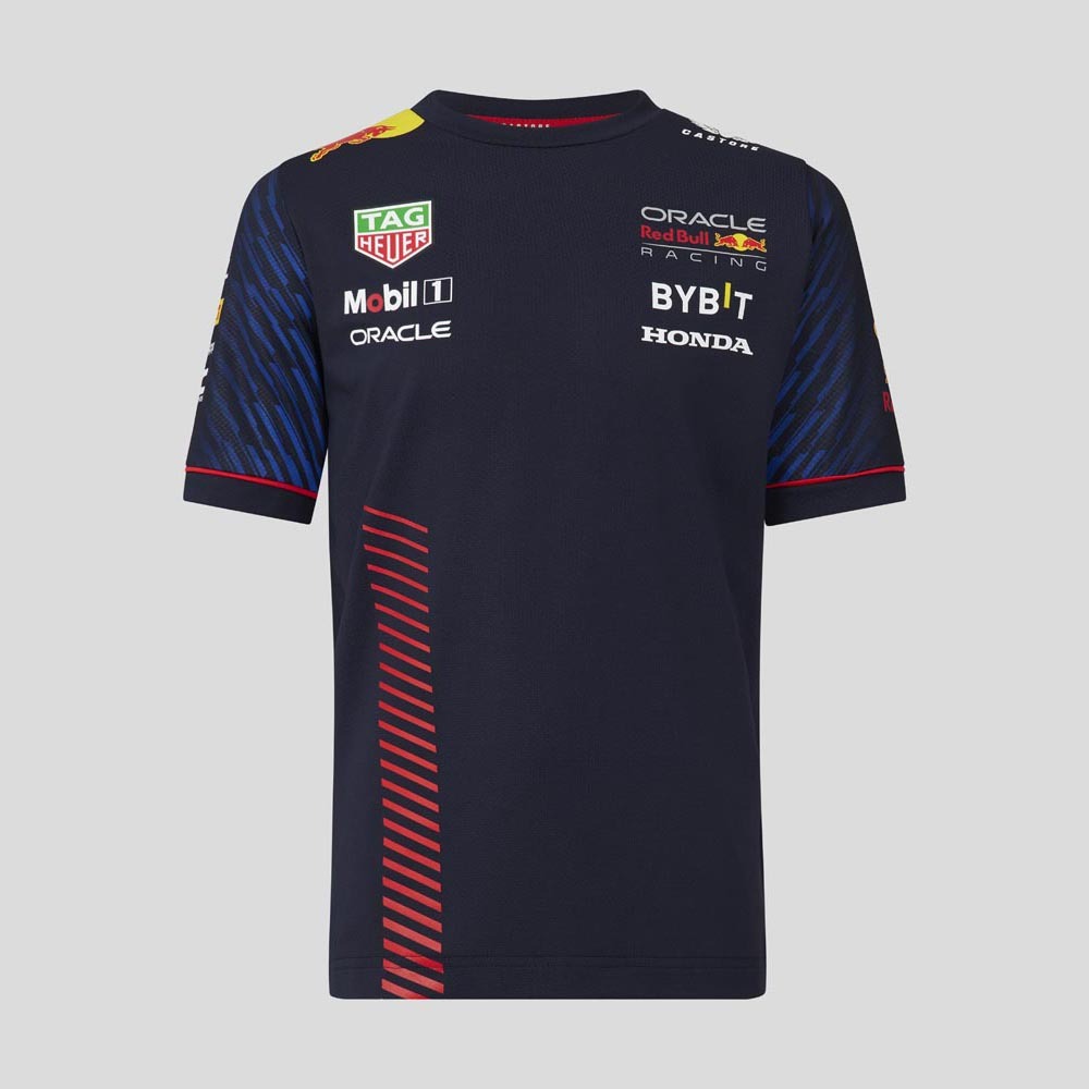 Red Bull Racing F1 2023 Team Set Up Tee Kids - Night Sky
