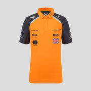 McLaren Racing F1 Official Team 2025 Polo Shirt Lando Norris Kids - Papaya