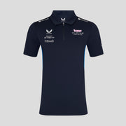 Alpine F1 Team 2025 Short Sleeve Polo Shirt Mens - Navy