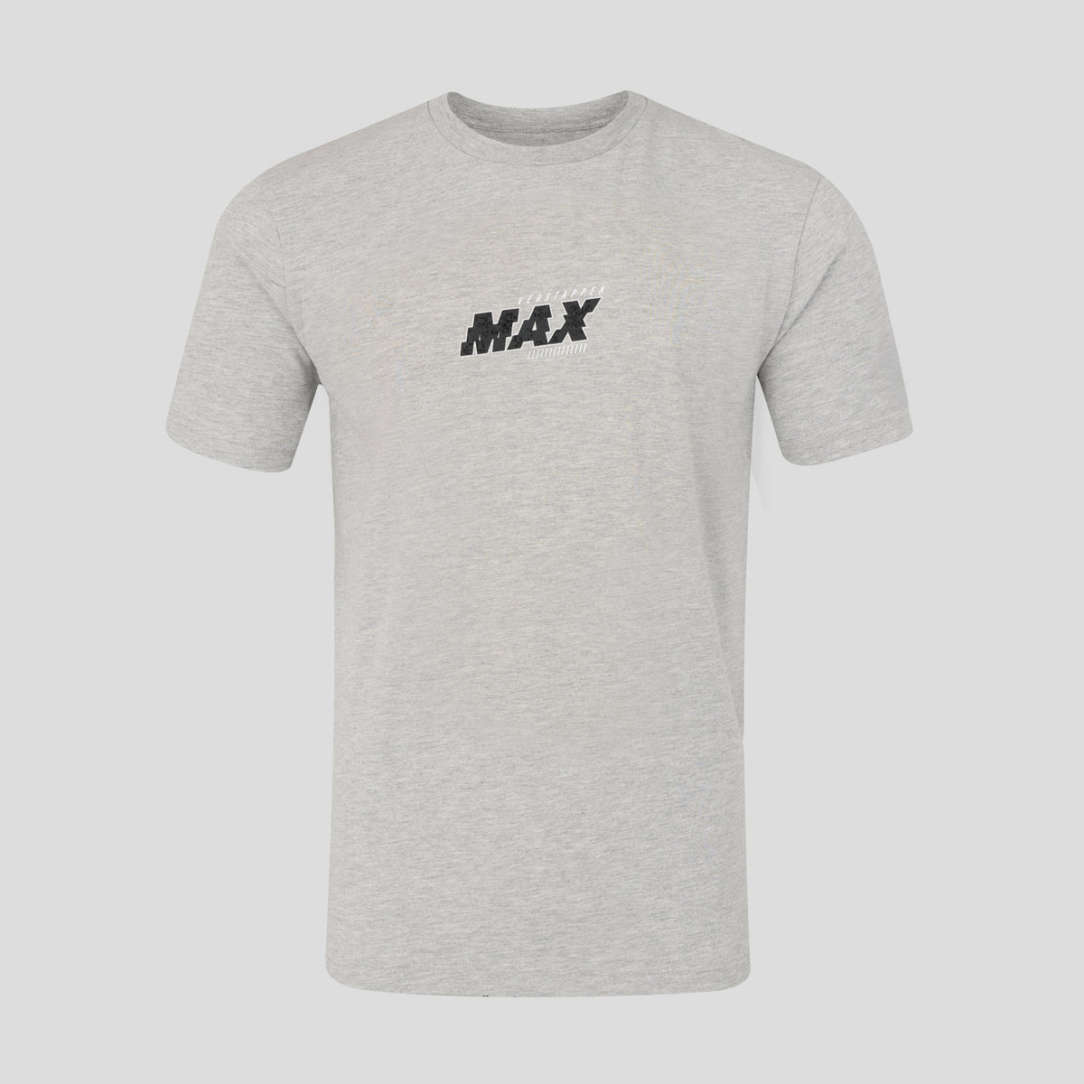 Red Bull Racing F1 Max Verstappen Pixel Back Graphic Tee Unisex - Grey